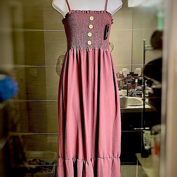 Dresses & Skirts - New Summer Maxi Dress 👗 color: Grape | Mauve